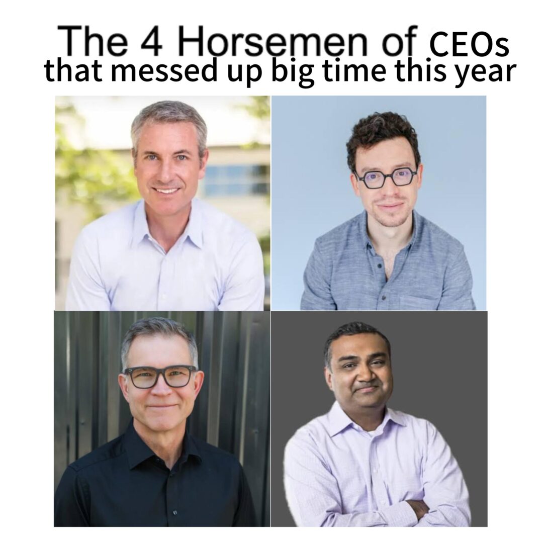 CEO Blunders of the Year