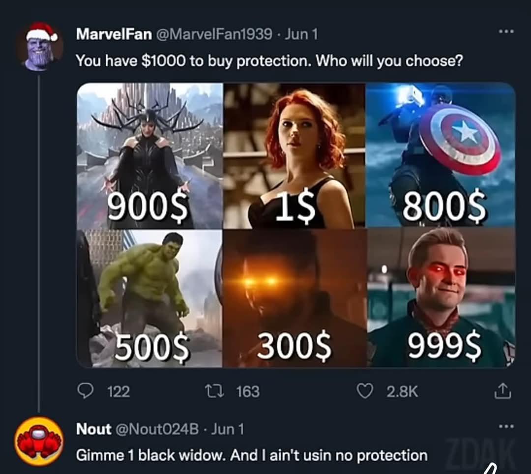 Budget Superhero: Black Widow Deal