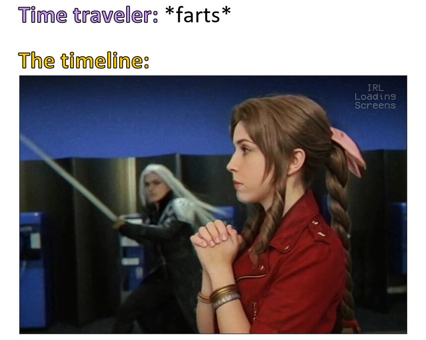 Time Traveler’s Gas Gone Wrong