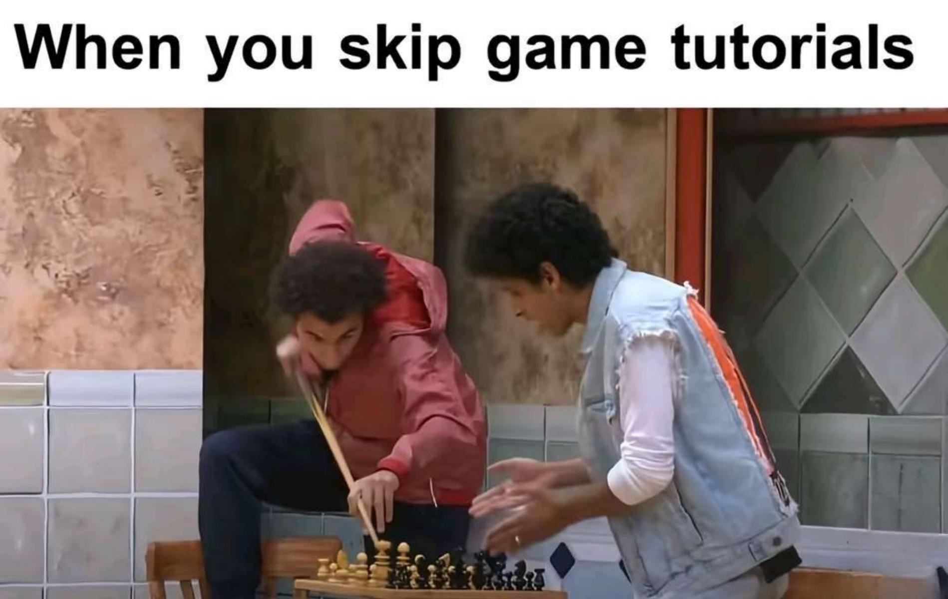 Chess Fail: Pool Cue Mix-Up