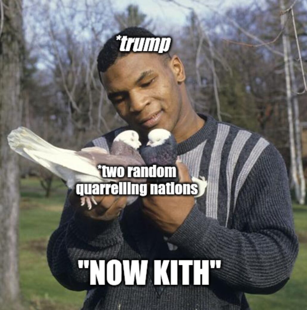 Tyson’s Diplomatic Humor