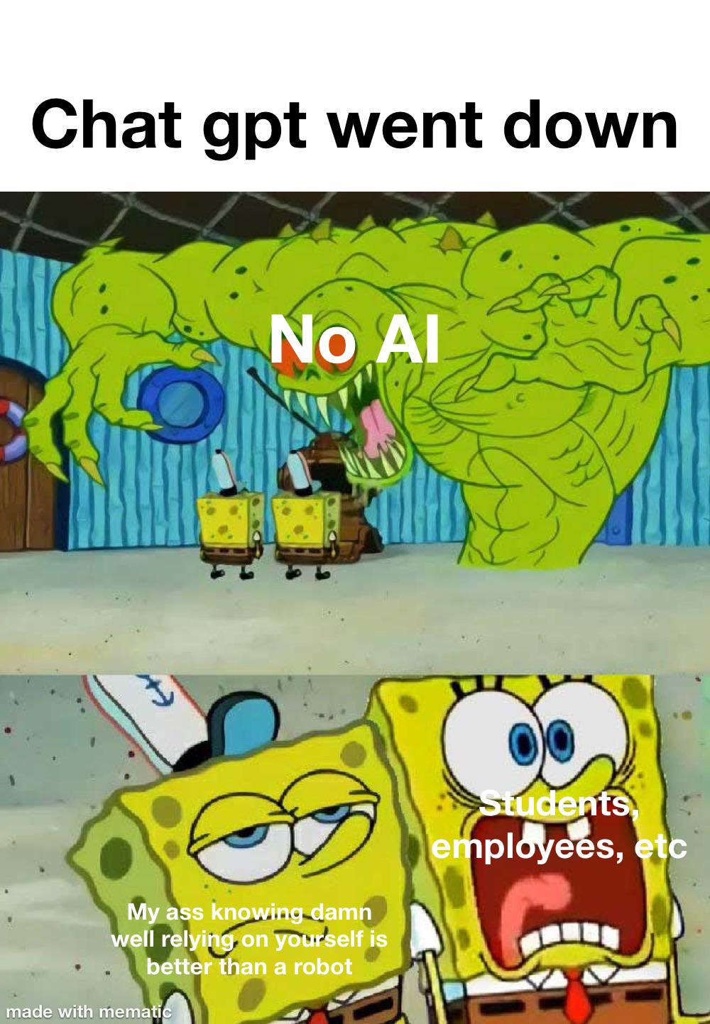 AI to the Rescue: Stop the Panic