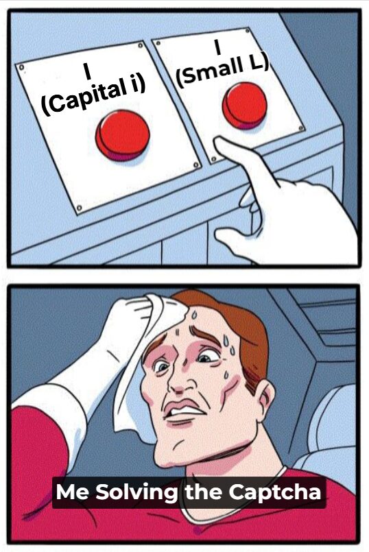 CAPTCHA Challenges: The ‘I’ vs ‘l’ Dilemma