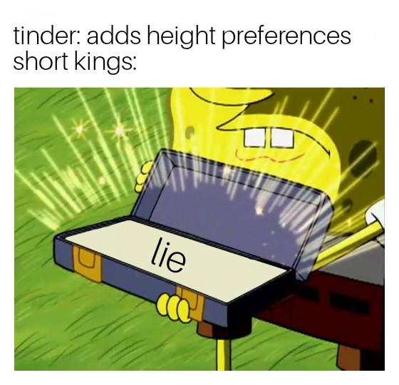 Creative Short Kings on Tinder