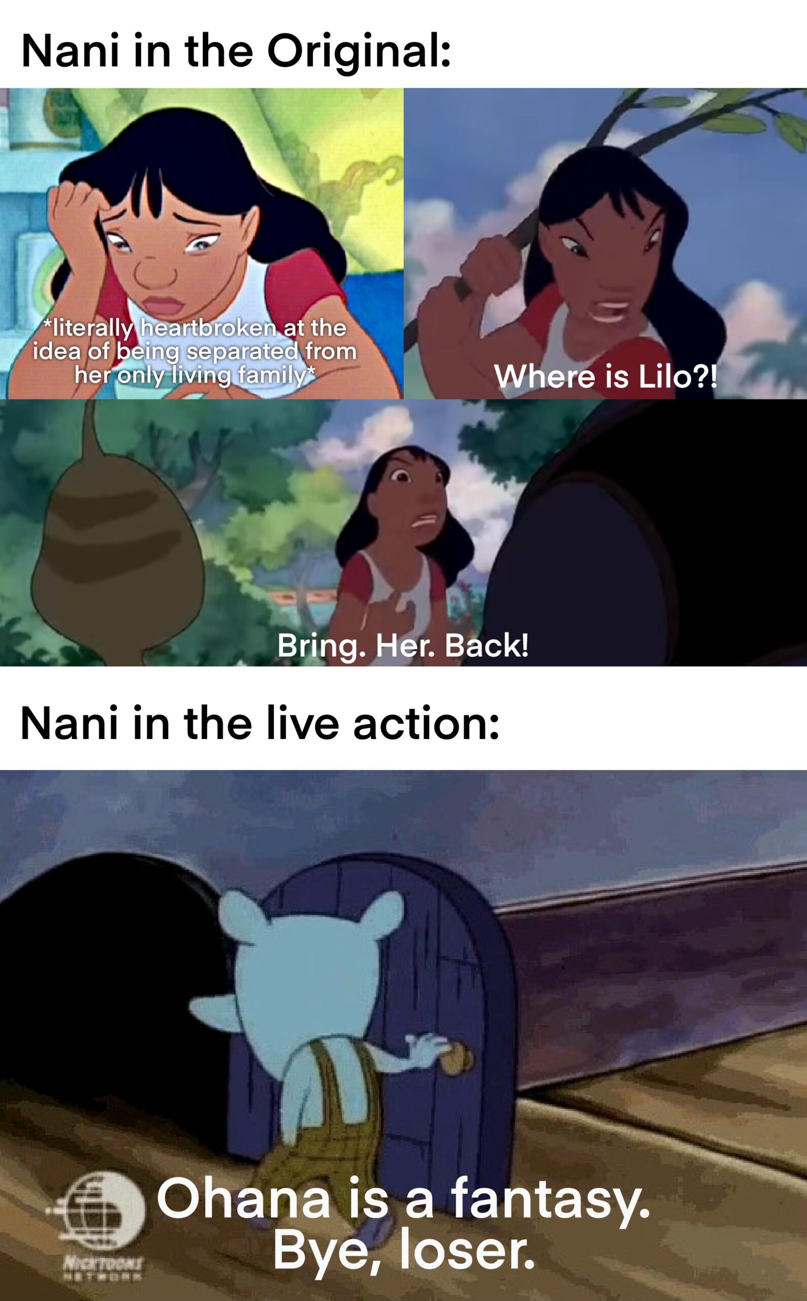 Live-Action Sibling Drama Meme