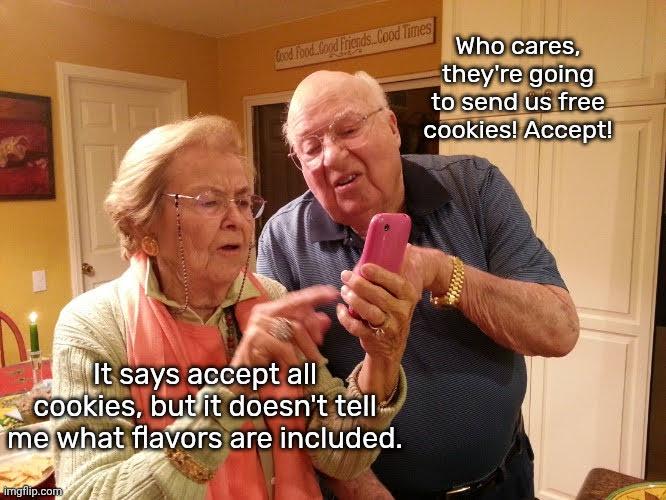 Tech-Savvy Grandma’s Cookie Alert Confusion