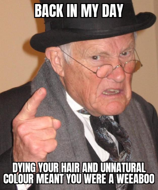Grandpa’s Anime Rant: Hair Dye Edition