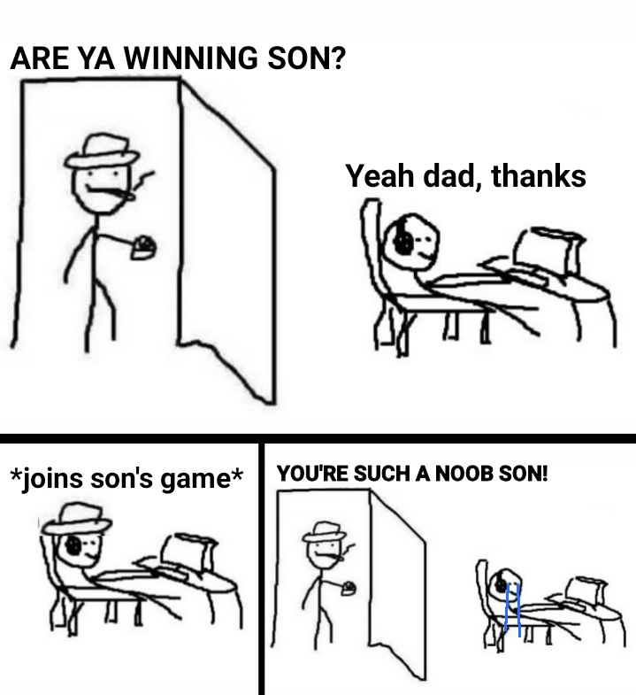 Dad’s Gaming Plot Twist: Supportive to Savage