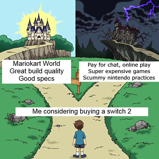 Mariokart Joy vs. Wallet Woe: Switch Dilemma