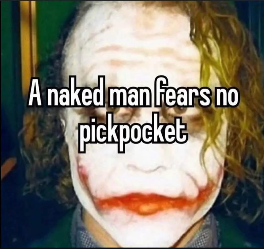 Anti-Theft Humor: Going Commando Meme