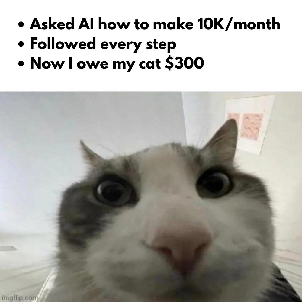 AI Scheme Turns Cat into Creditor