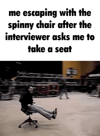 Unexpected Chair Heist Humor