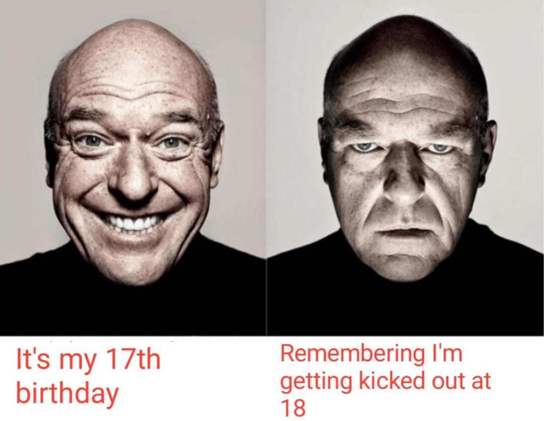 Turning 17: Freedom or Eviction?