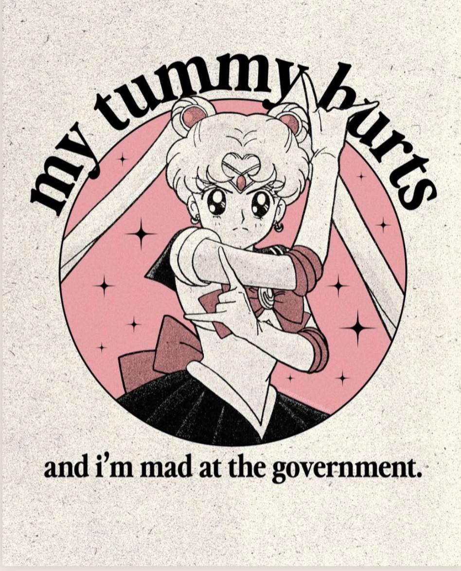 Sailor Moon’s Tummy Ache Struggle
