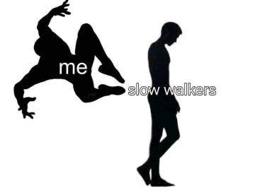 Slow Walkers: The Ultimate Obstacle Course