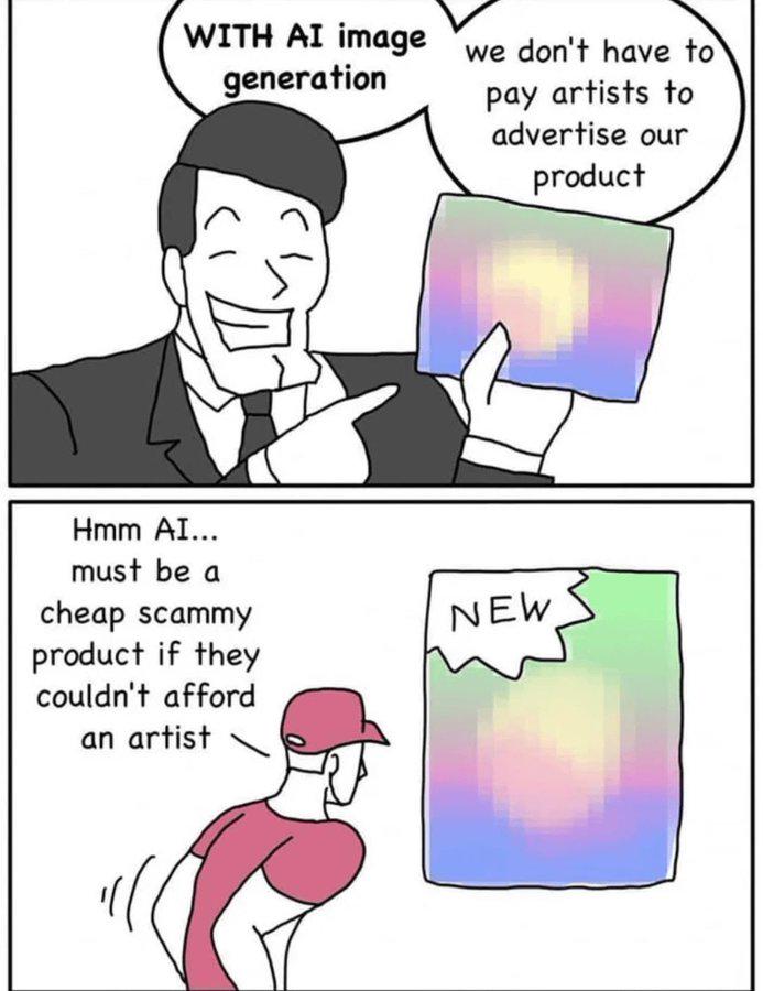 AI Art Fails in Marketing