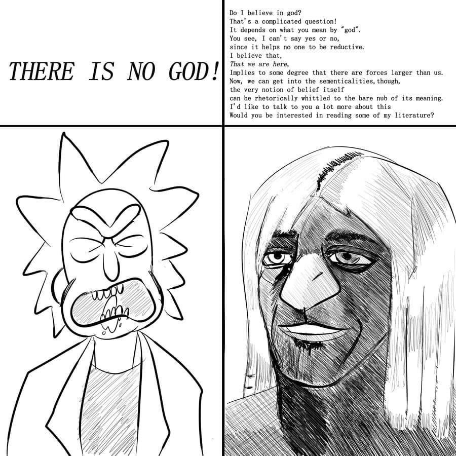 The Art of Overthinking in Atheism