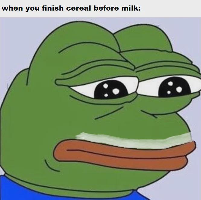 Milk Mustache of Regret Meme