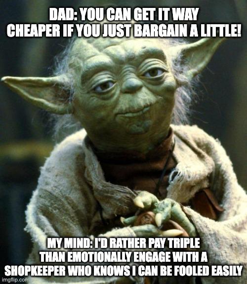 Master Haggler Dad Dilemma