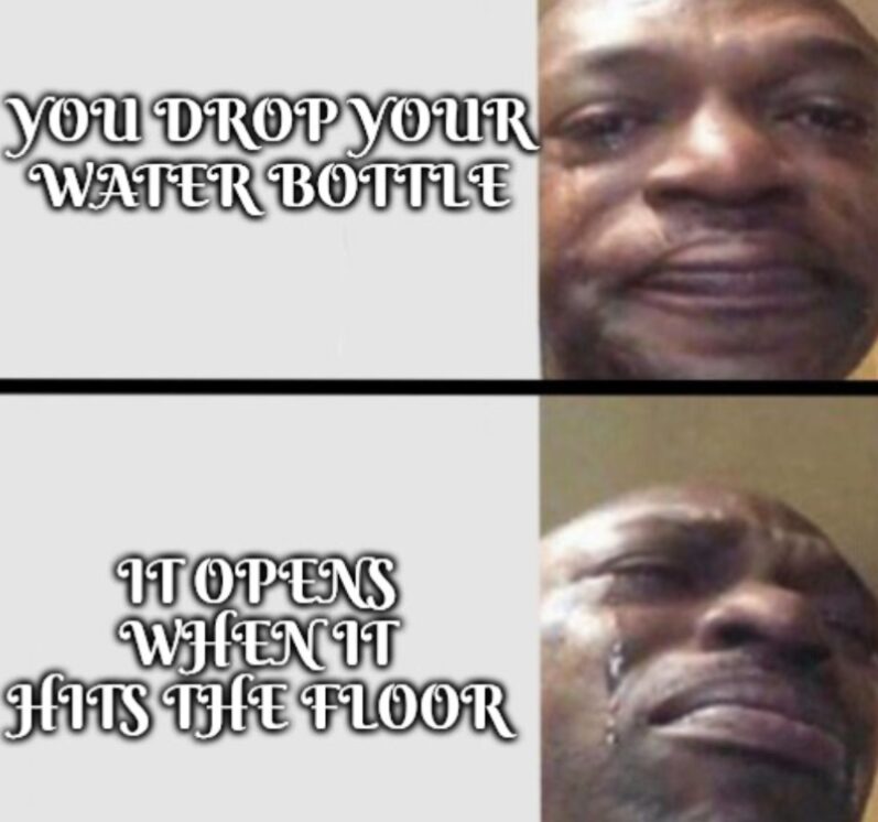 0 Drink, 1 Mess, 5 Minutes Wasted