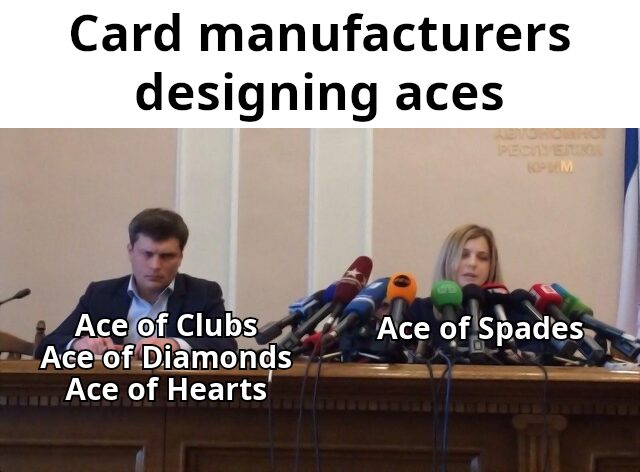 Almost always the case with these cards.