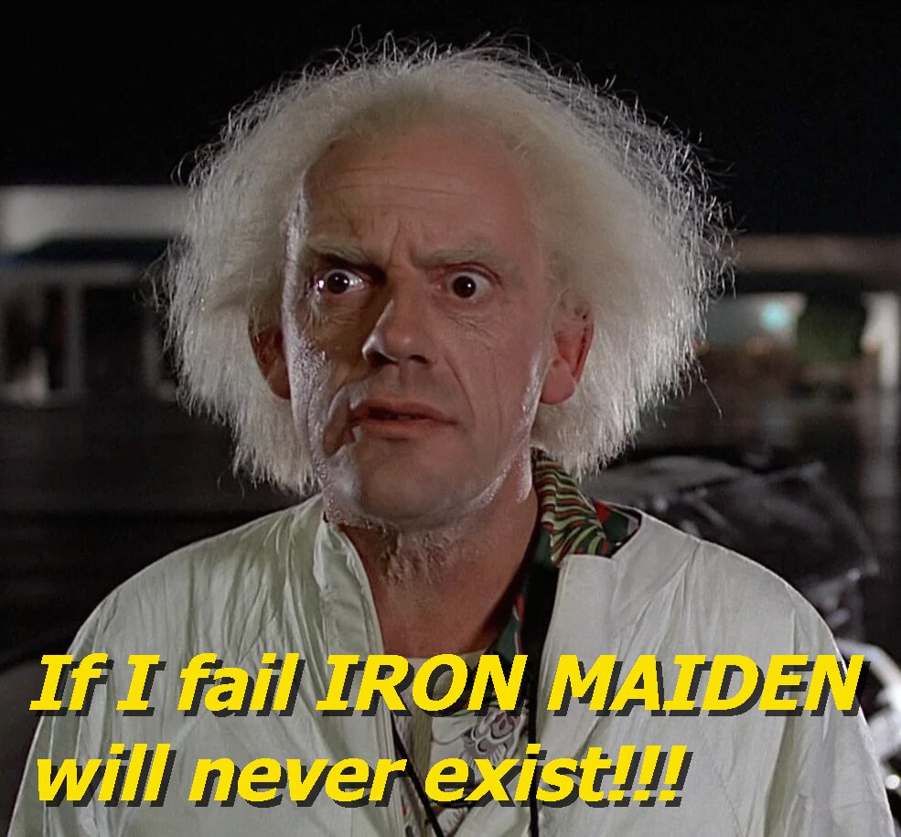 Back To The Future – IRON MAIDEN