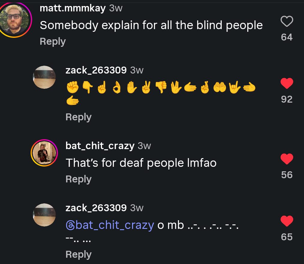 As a blind dude, this was really helpful