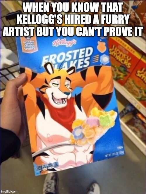 I just can’t prove it…