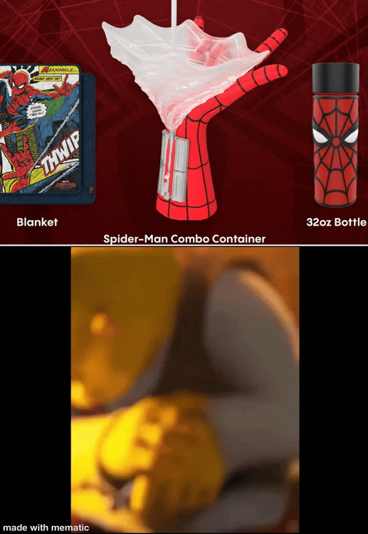 Cinemark had to know what they doing when they were designing the new Spider-Man popcorn bucket 💀