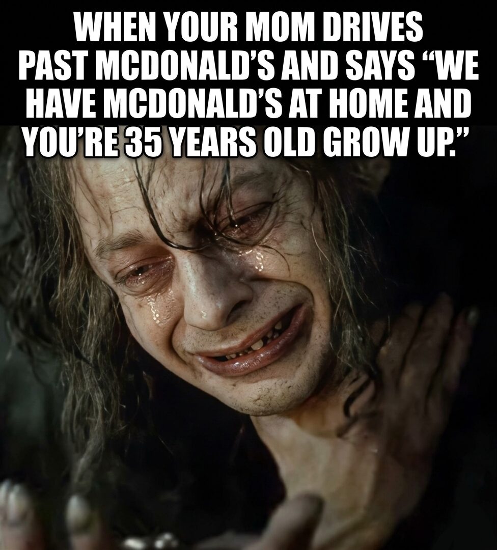 He’s Not Loving It 🍟