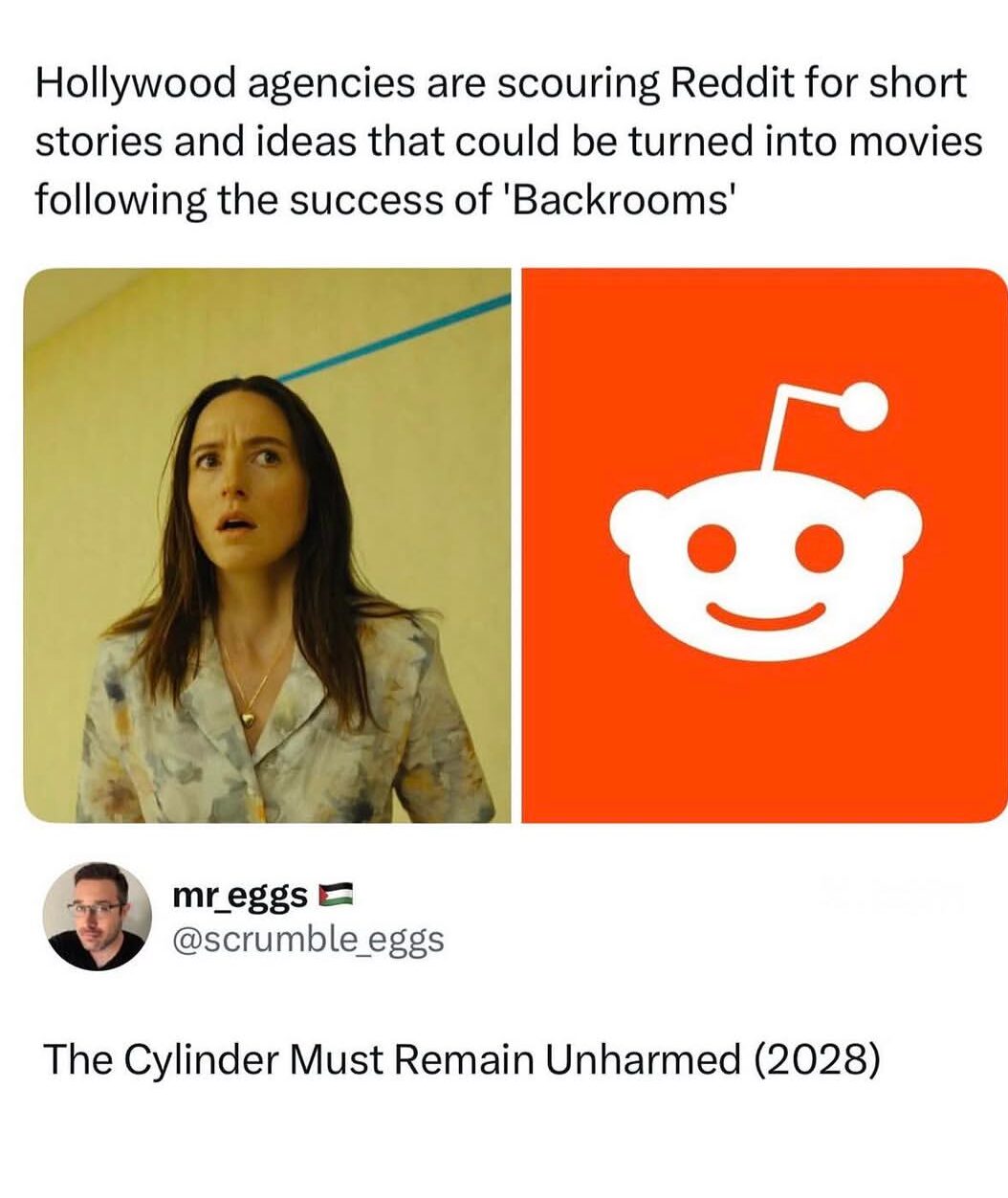 The cylinder must remain unharmed