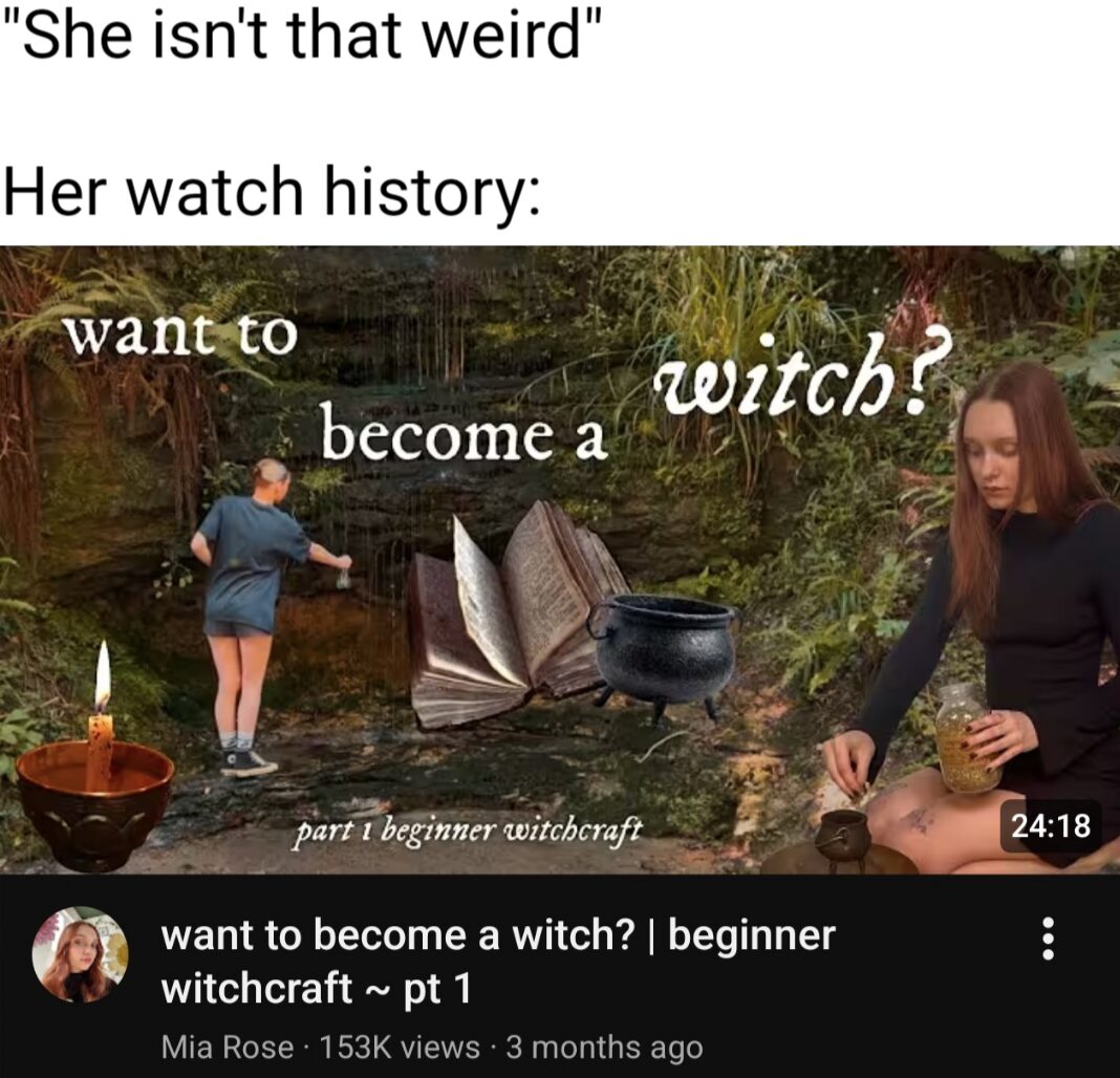 Not dating that weirdo