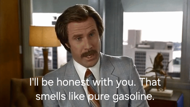 Our dog to my wife when she got home after a 36hr labor ending with C-section