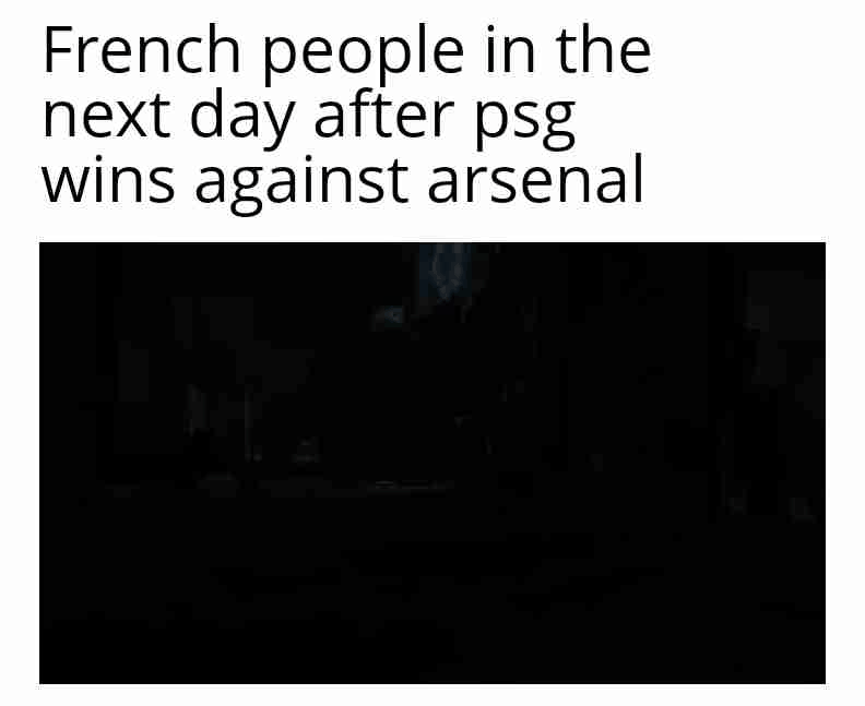 Don’t mess with French people we absolutely hate France
