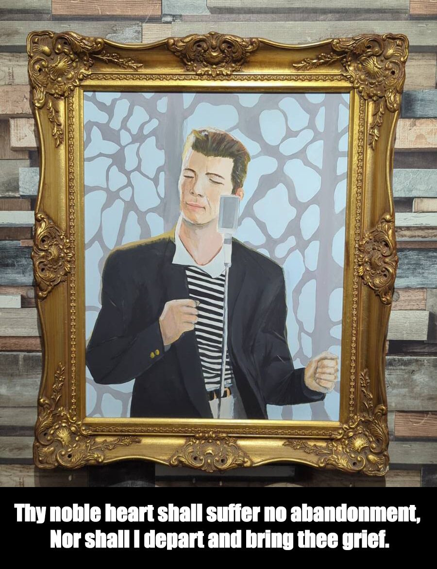 Finally, some actual fine art