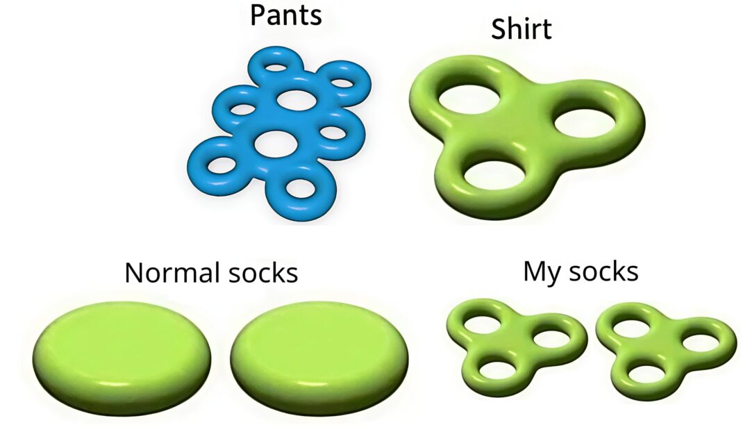 Based on 12 pairs of stories in my drawer
