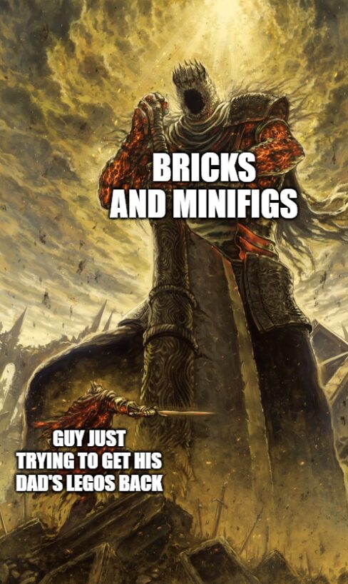 All they had to do was just give the Legos back