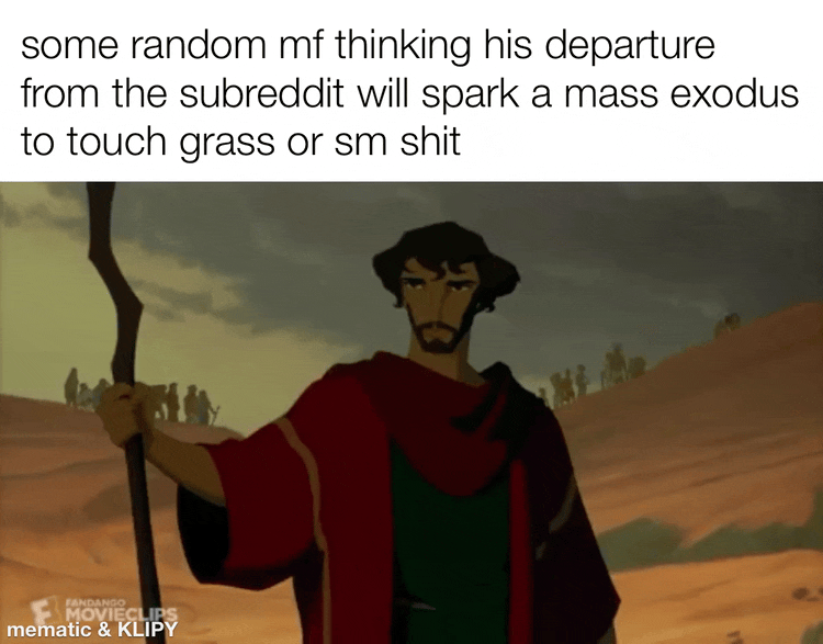 no one cares bro