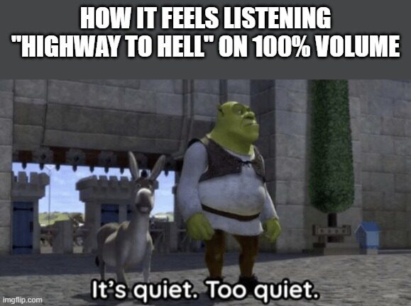 you pretty much just get used to it