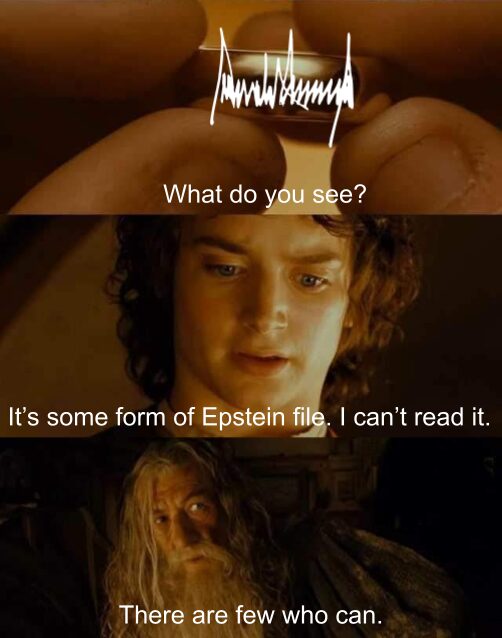 Into the fires of Mount Doom with it!