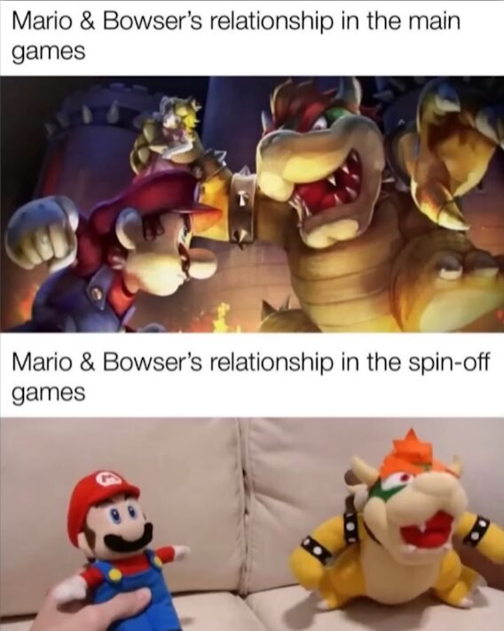 Mario and Bowser’s Relationship