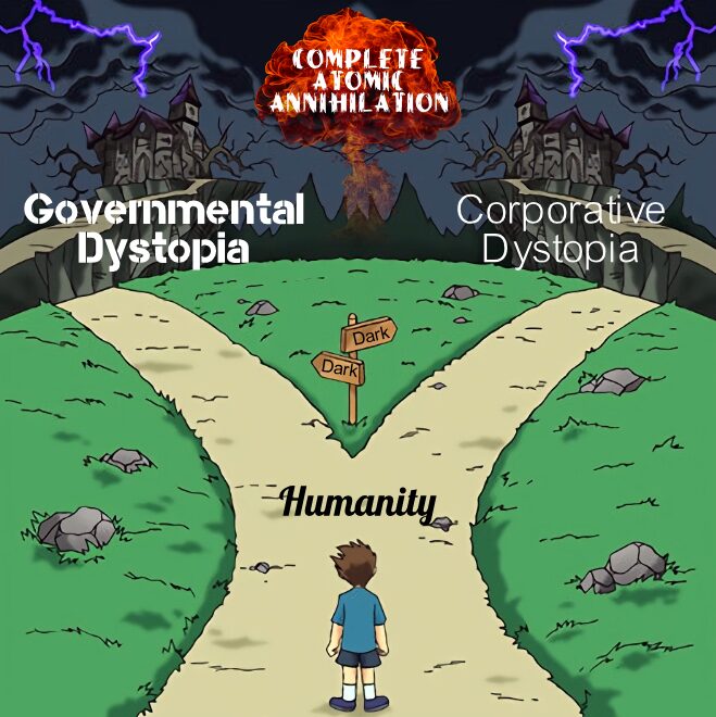 Neither desireable, both very possible, and the only available alternative is even worse…