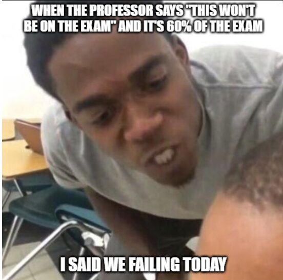 The professor knew exactly what they were doing