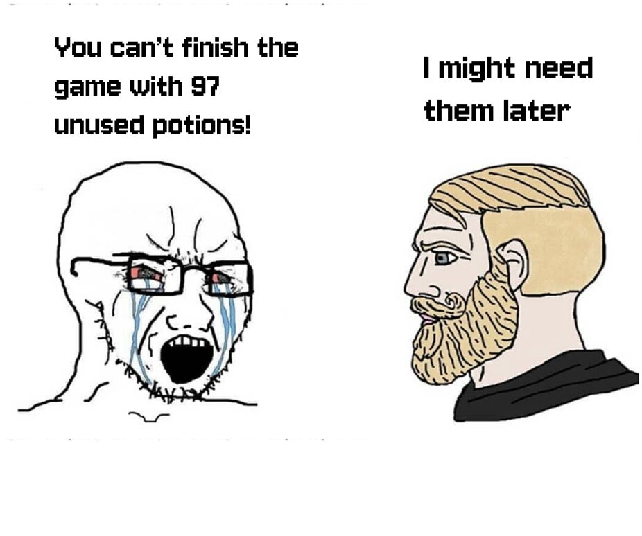 Saving them for the final-final boss
