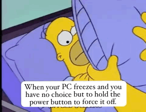 Sorry, it’s for our own good