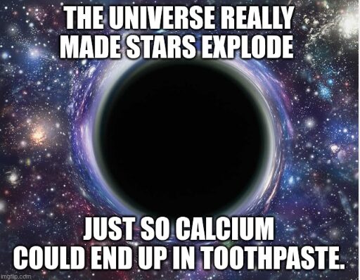 The Universe Has Zero Chill