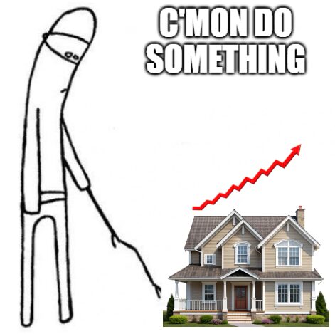 Me waiting for the housing market to collapse so I can afford a home