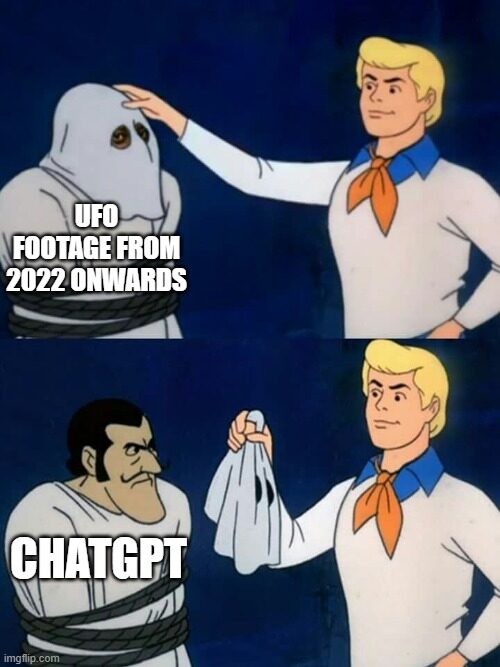 I wonder why UFO videos got all HD recently…