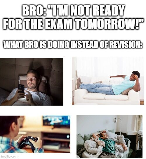 yeah no shit you aren’t ready