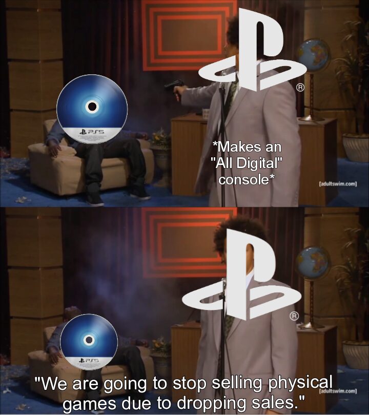 Why would we buy the physical console when all digital console is cheaper?